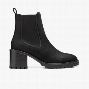Buty Chelsea Thursday Boots Knockout Damskie Czarne | MYR1478GM