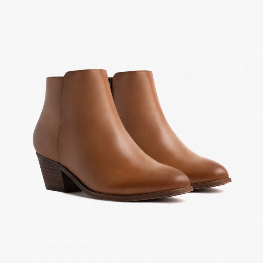 Botki Thursday Boots Downtown Damskie Toffee | JKK833TE