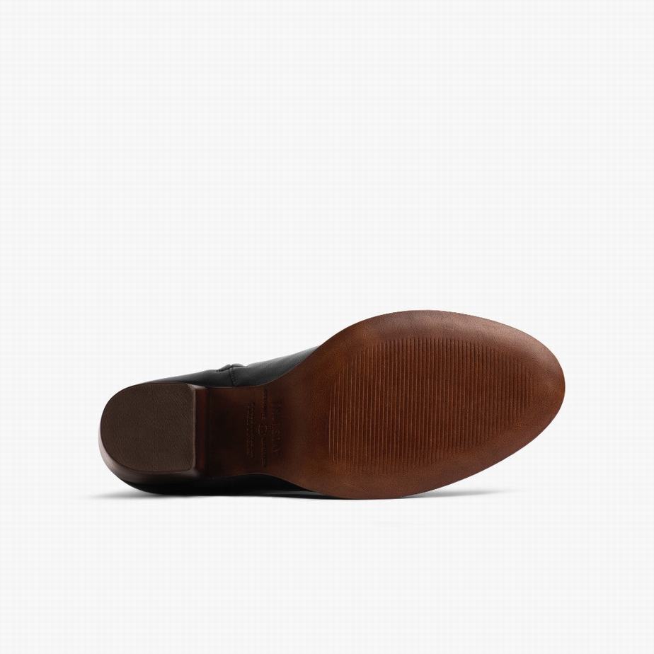 Botki Thursday Boots Highline Damskie Czarne | TRY2935TQ