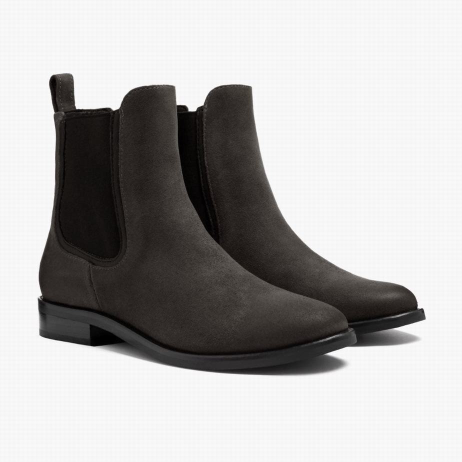 Buty Chelsea Thursday Boots Duchess Damskie Szare | CDW2340CM