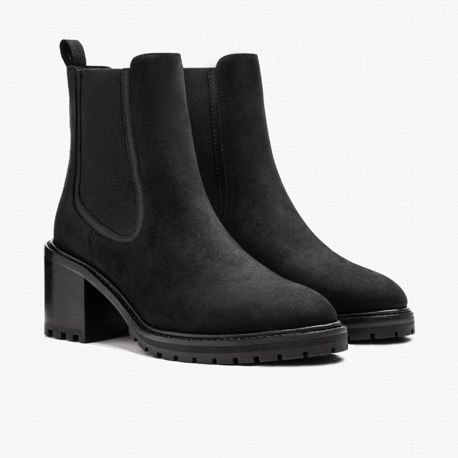 Buty Chelsea Thursday Boots Knockout Damskie Czarne | MYR1478GM