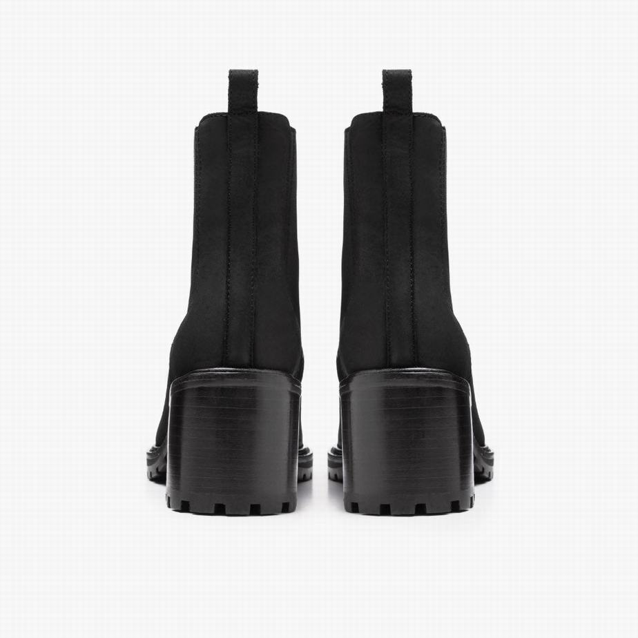 Buty Chelsea Thursday Boots Knockout Damskie Czarne | MYR1478GM