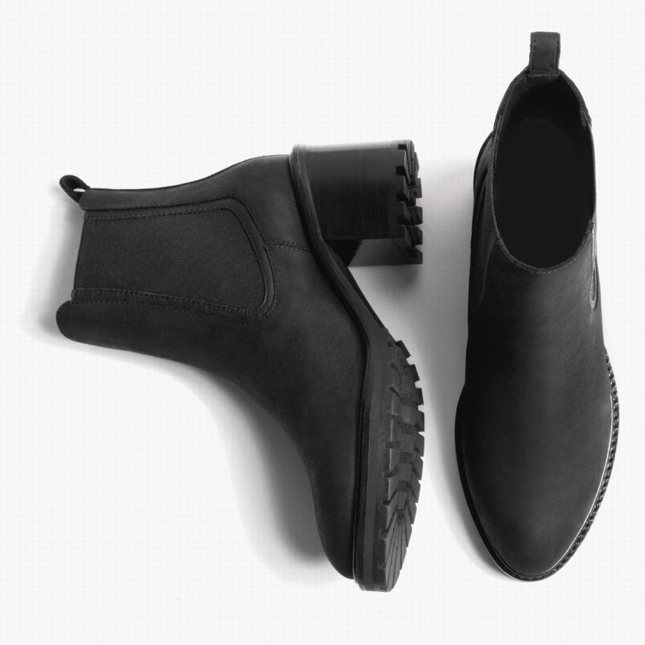 Buty Chelsea Thursday Boots Knockout Damskie Czarne | MYR1478GM