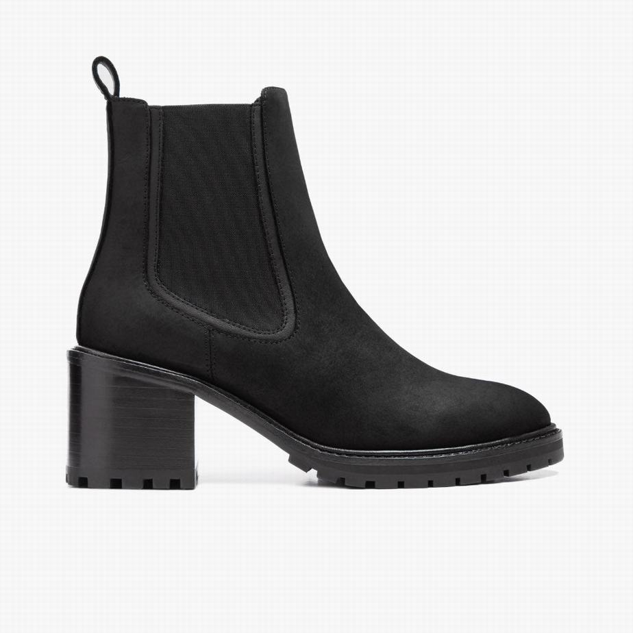 Buty Chelsea Thursday Boots Knockout Damskie Czarne | MYR1478GM