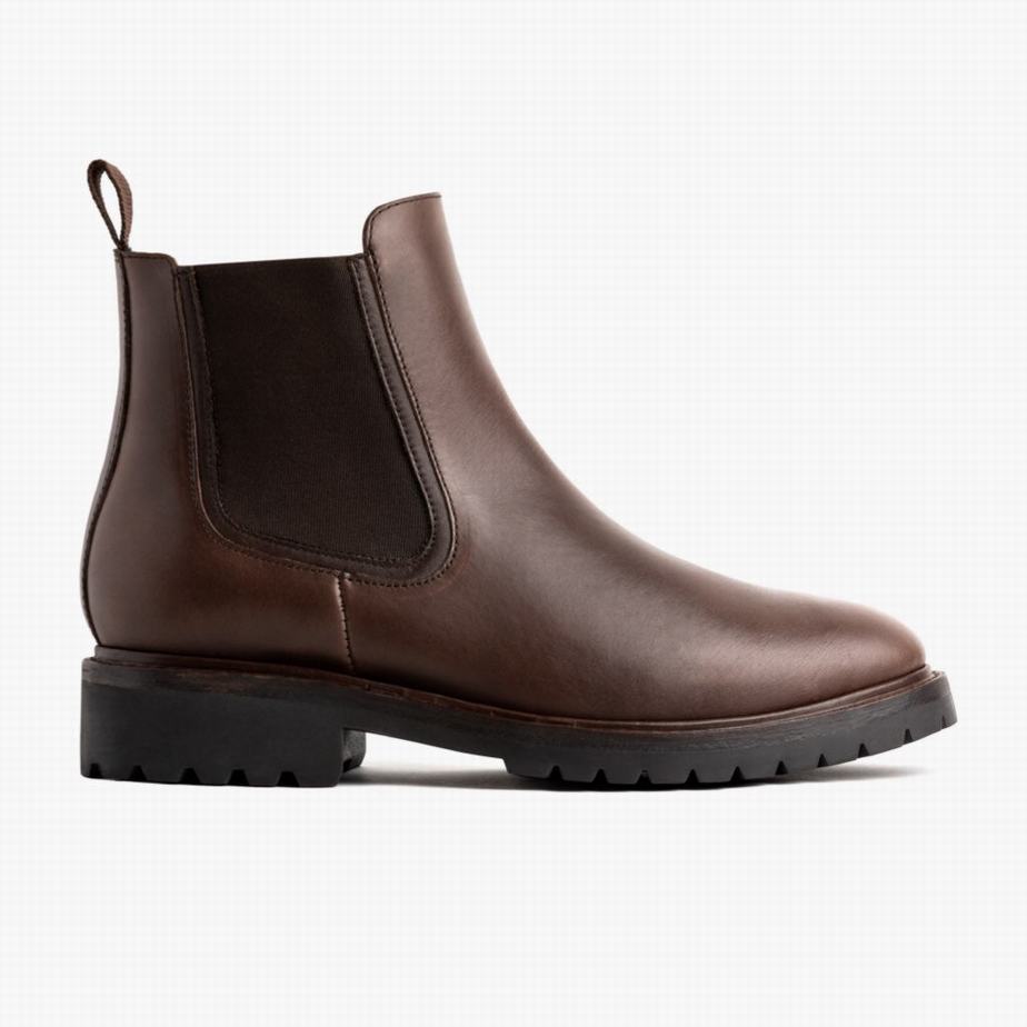 Buty Chelsea Thursday Boots Legend Męskie Kawa | VRL3845BX