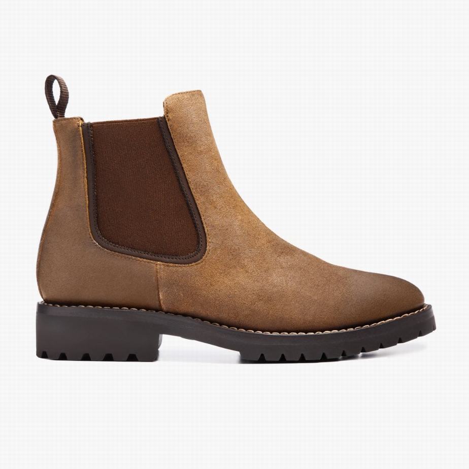 Buty Chelsea Thursday Boots Legend Męskie Safari | UUS4722CP