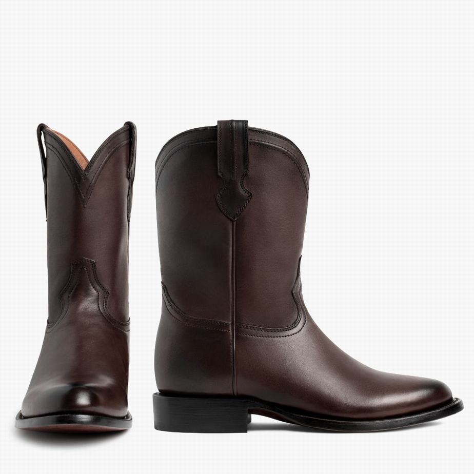Buty Zachodnie Thursday Boots Frontier Męskie Brązowe | FKX2638UY