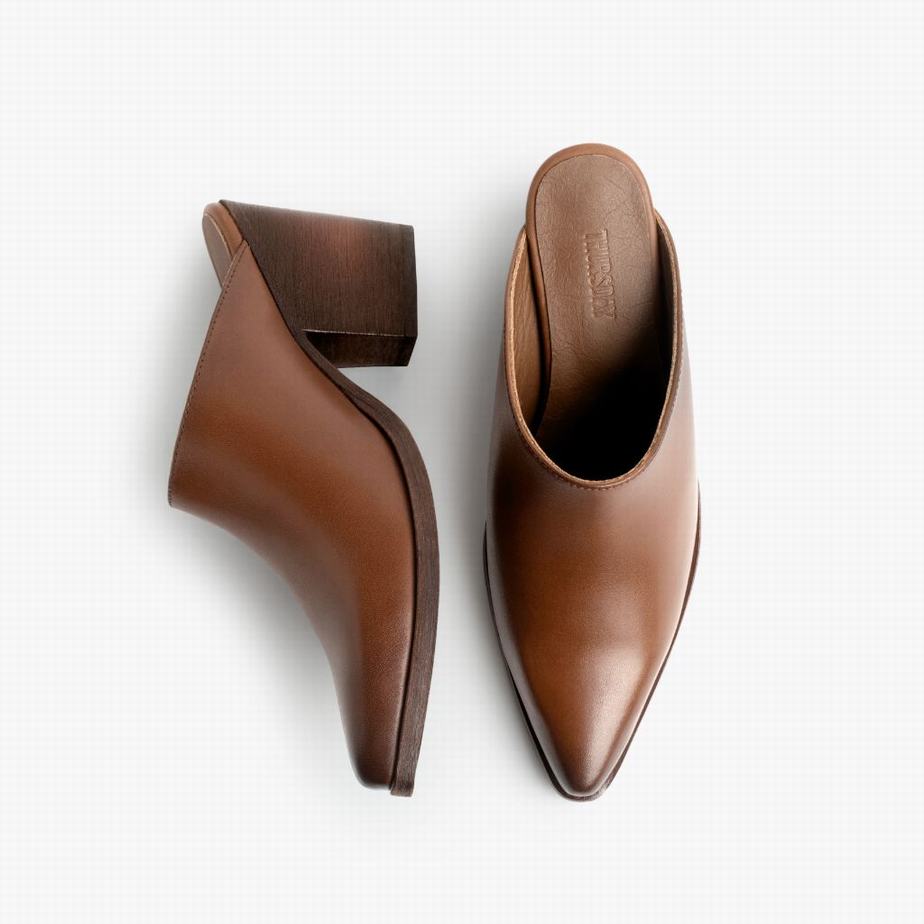 Mules Thursday Boots Summer Damskie Brandy | EBL3029EP